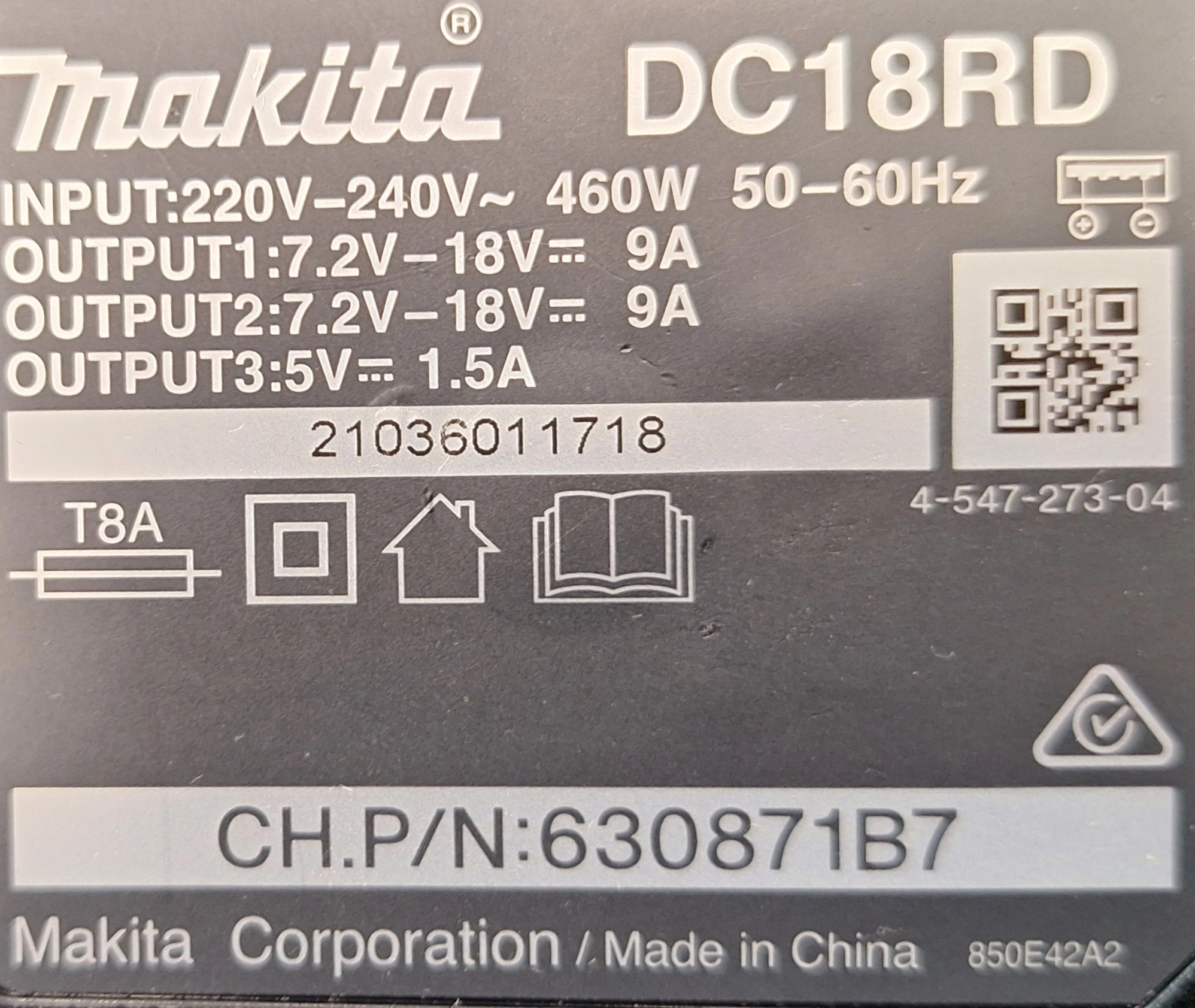 شارژر دوقلو ماکیتا dc18rd - بدون مشگل